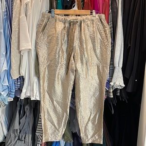 J. Crew gold joggers